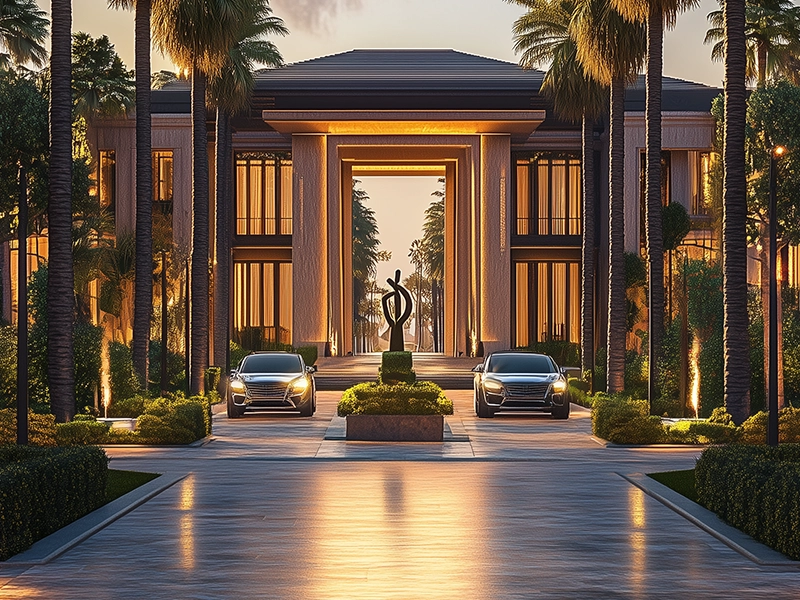 Grand entrance of Arkade Evoke GoregaonWest