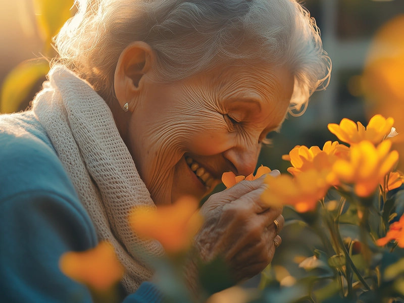 Botanical and wellness garden at Arkade Evoke