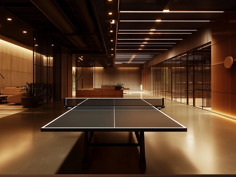 Indoor games zone at Arkade Evoke project